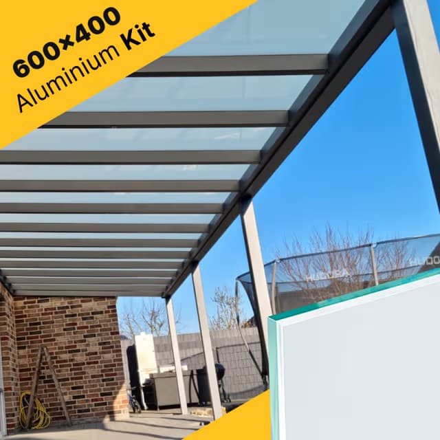 Terrace roof kit 600×400 for VSG glass